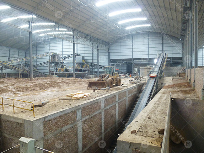 中厚圓錐破碎制沙生產(chǎn)線